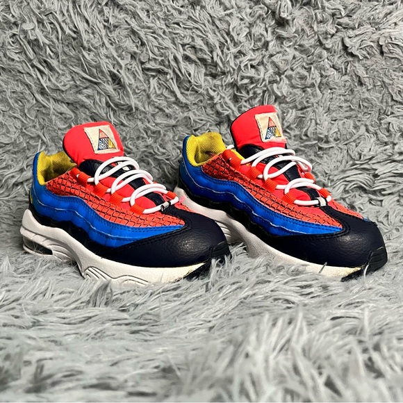 Nike Air Max 95 Now GS Crimson Blue (Spider-Man) - Picture 9 of 10